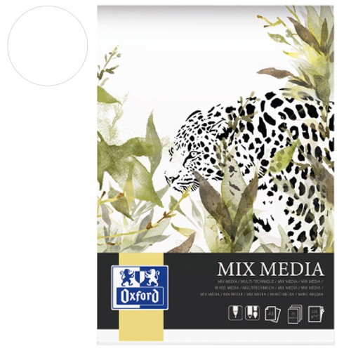 Blok Mix Media Oxford - A3, 225 g, 25 ark.