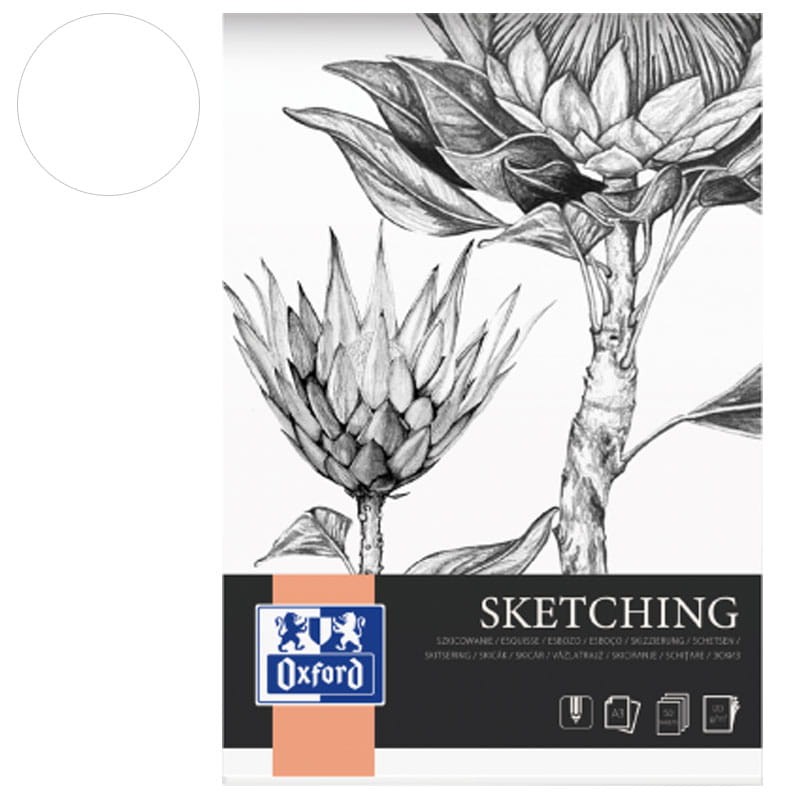 Blok do szkicu Oxford - A3, 120 g, 50 ark.