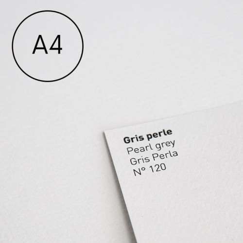 Papier Canson Mi-Teintes A4, 160 g, 25 ark. - 120 Pearl Grey