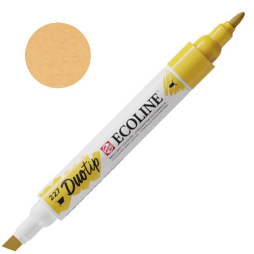 Pisak Ecoline Duotip - 227 Yellow Ochre