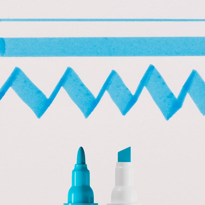Marker Ecoline Duotip 578 Sky Blue Cyan