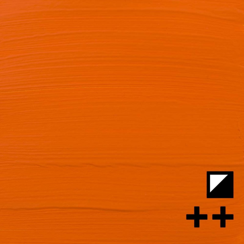 Farba akrylowa Amsterdam Acrylic - 500 ml 276 Azo Orange