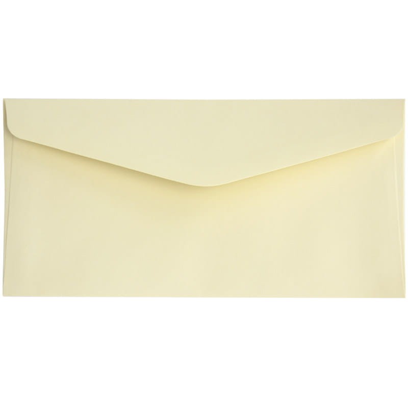 Koperta gładka 130 g DL 10 szt. ciemnokremowa 01