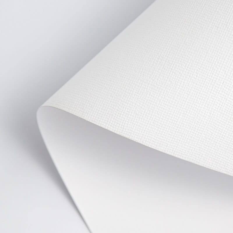 Papier ozdobny len biały A4, 230 g, 20 szt. 03