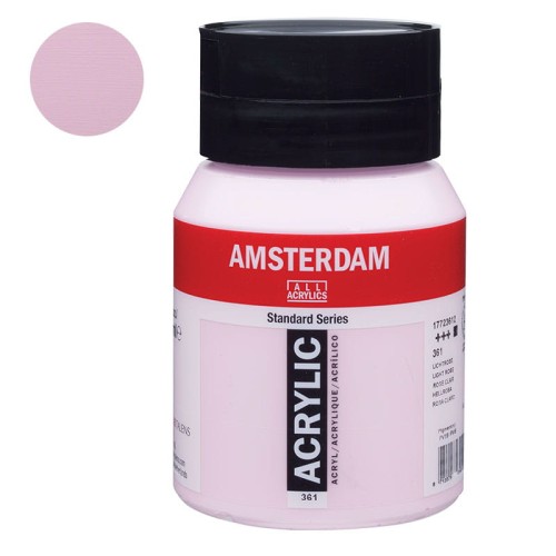 Farba akrylowa Amsterdam Acrylic 500 ml - 361 Light Rose