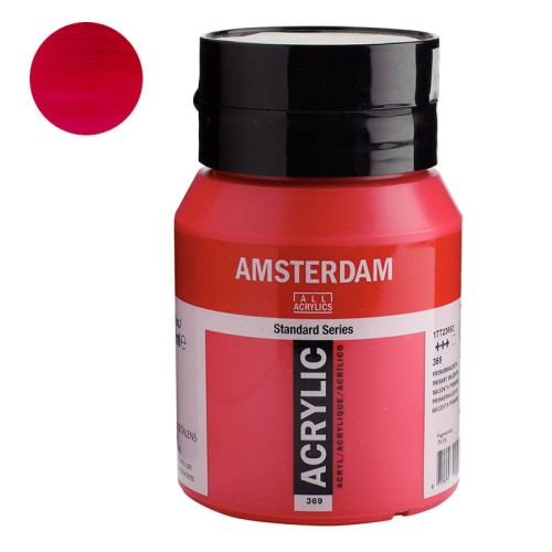 Farba akrylowa Amsterdam Acrylic 500 ml - 369 Primary Magenta