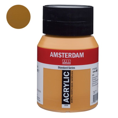 Farba akrylowa Amsterdam Acrylic 500 ml - 234 Raw Sienna
