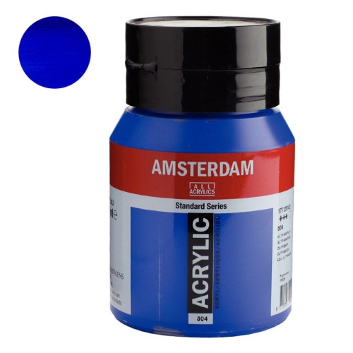 Farba akrylowa Amsterdam Acrylic 500 ml - 504 Ultramarine