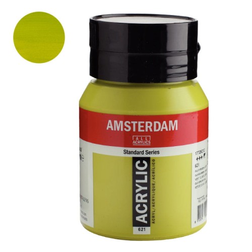 Farba akrylowa Amsterdam Acrylic 500 ml - 621 Olive Green Light