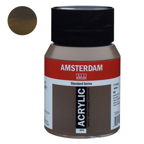 Farba akrylowa Amsterdam Acrylic 500 ml - 408 Raw Umber