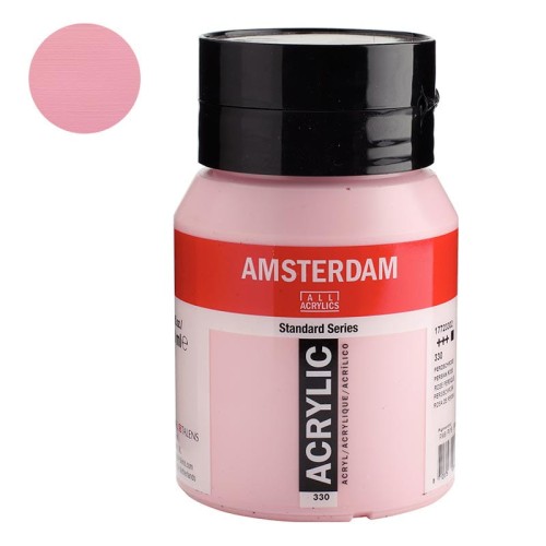 Farba akrylowa Amsterdam Acrylic 500 ml - 330 Persian Rose