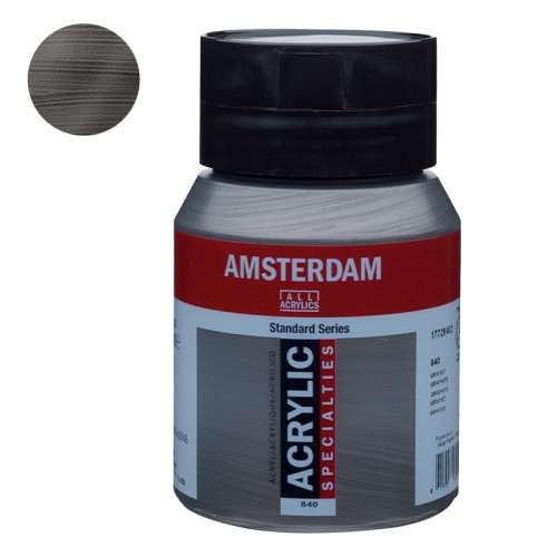 Farba akrylowa Amsterdam Acrylic 500 ml - 840 Graphite