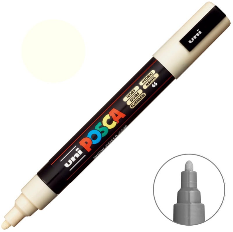 Pisak POSCA PC-5M 46 Ivory 4902778107454