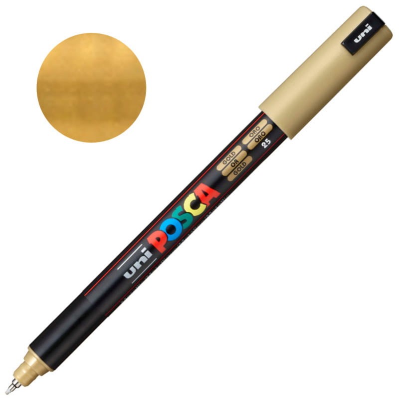 Pisak POSCA PC-1MR 25 Gold 4902778089910