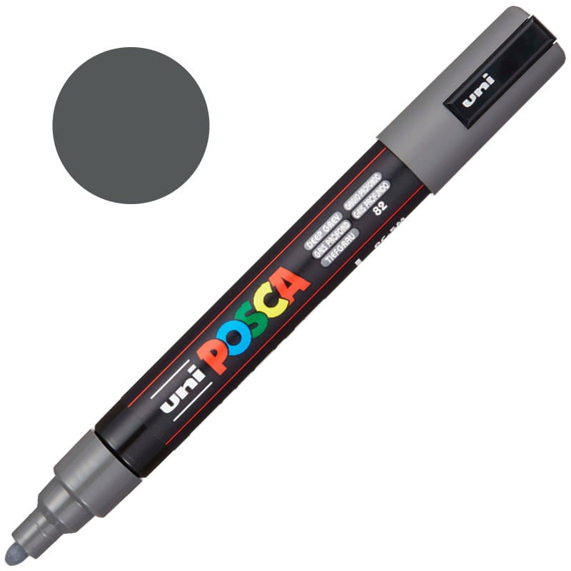 Pisak POSCA PC-5M 1.8-2.5 mm 82 Deep Grey