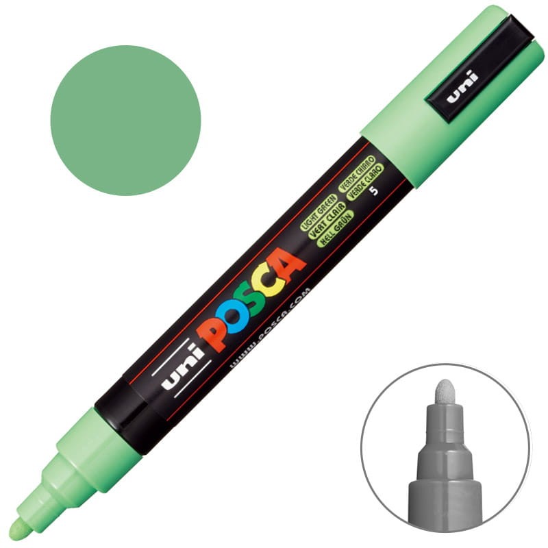 Pisak POSCA PC-5M 1.8-2.5 mm 05 Light Green