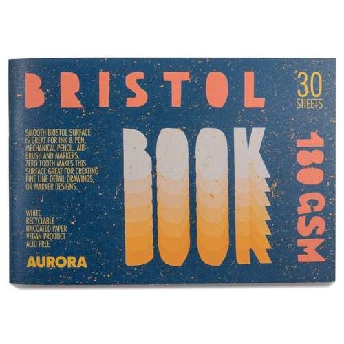 Blok Aurora Bristol - 16,6 x 24,2, 180 g, 30 ark.