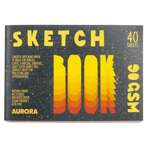 Blok AURORA Sketch - 16,6 x 24,2, 90g, 40 ark.