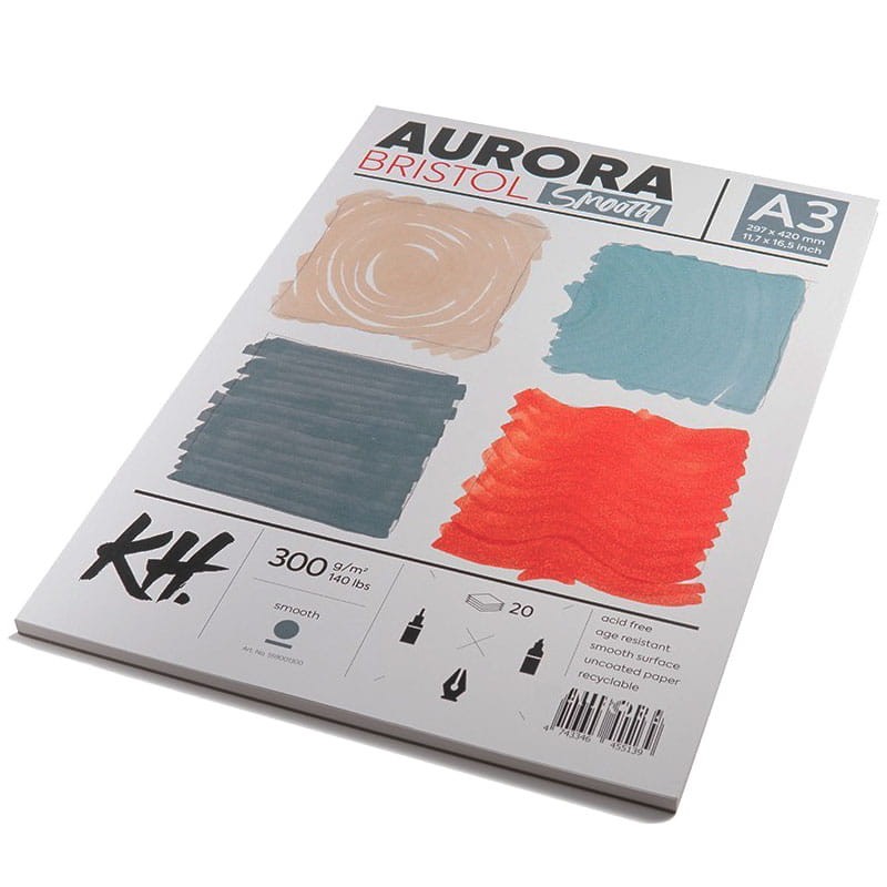 Blok Aurora Bristol Smooth A3 300 g 20 ark. 03
