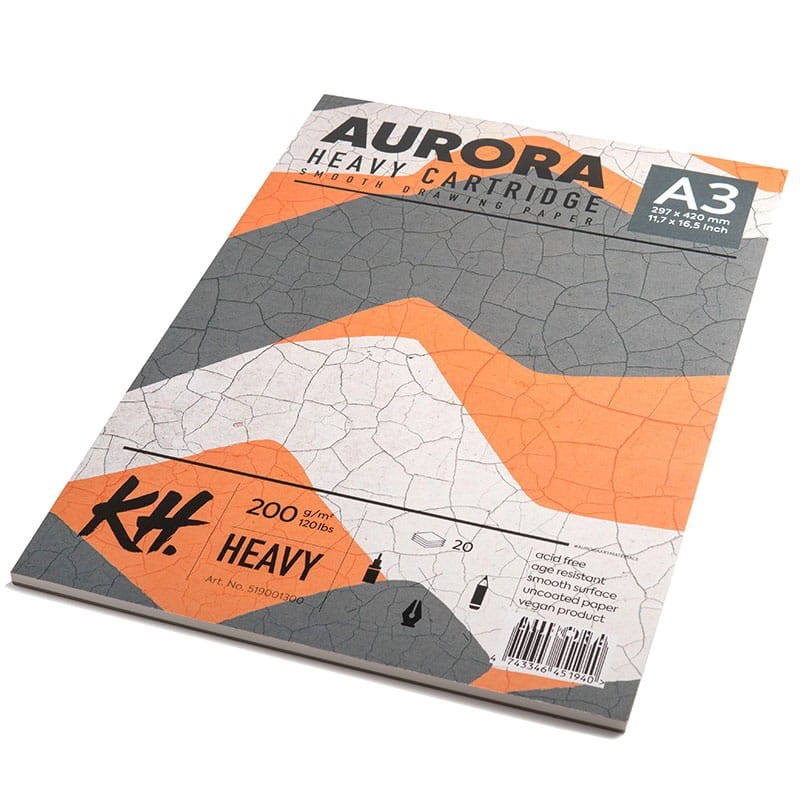 Blok Aurora Heavy Cartridge - A3, 200g, 20 ark. 03