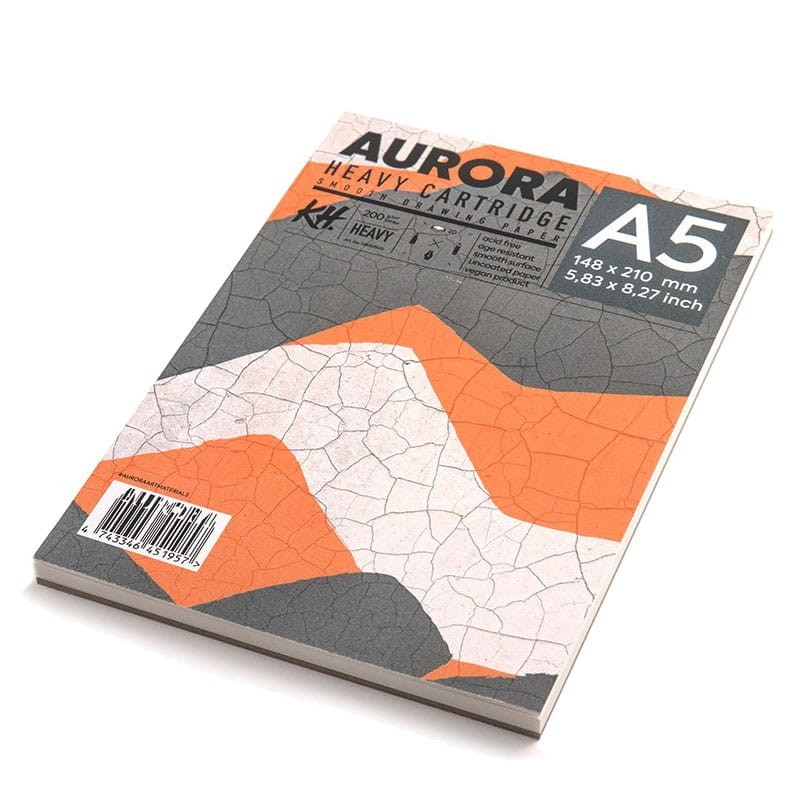 Blok Aurora Heavy Cartridge - A5, 200g, 20 ark. 03