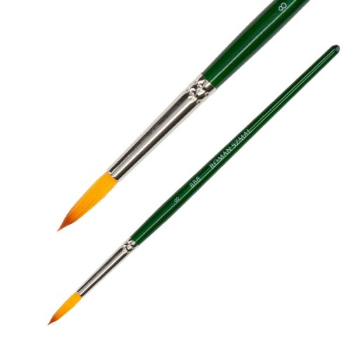 Pędzel syntetyczny Roman Szmal 888 - 8 - okrągły