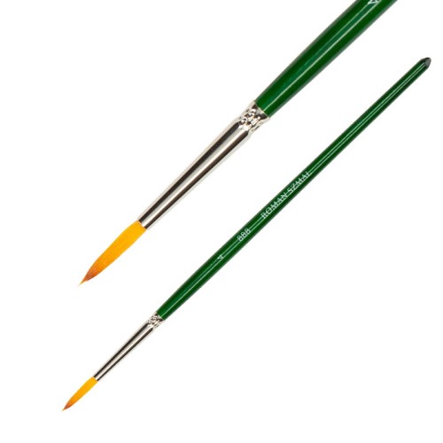 Pędzel syntetyczny Roman Szmal 888 - 4 - okrągły