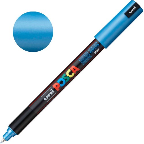 Marker POSCA PC-1MR 0,7 mm Metallic Blue