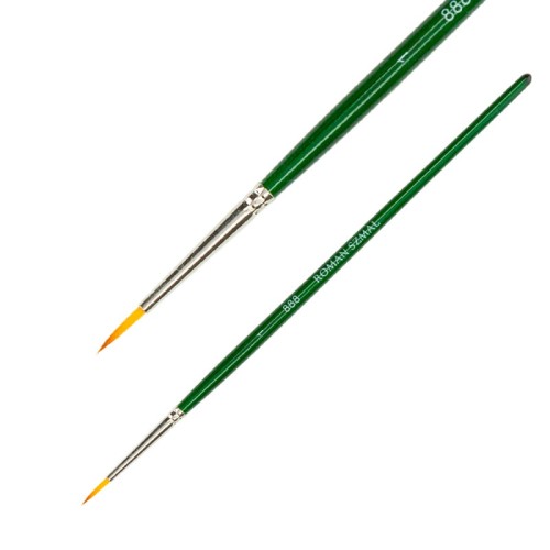 Pędzel syntetyczny Roman Szmal 888 - 1 - okrągły