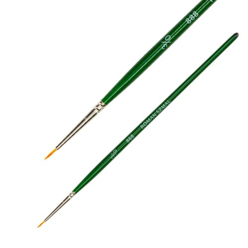 Pędzel syntetyczny Roman Szmal 888 - 3/0 - okrągły