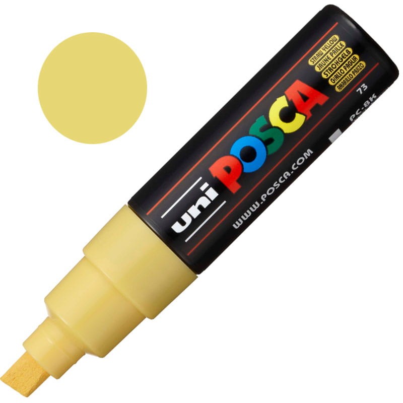 Marker POSCA 8K 8.0 mm 73 Straw yellow