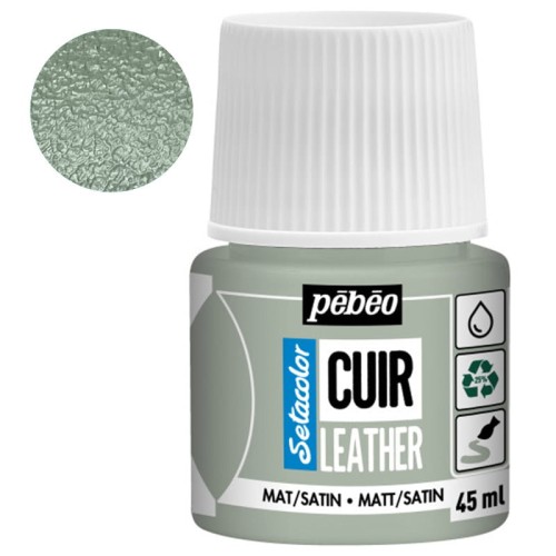 Farba do skóry Setacolor Leather Pebeo 45 ml - 14 Sage green