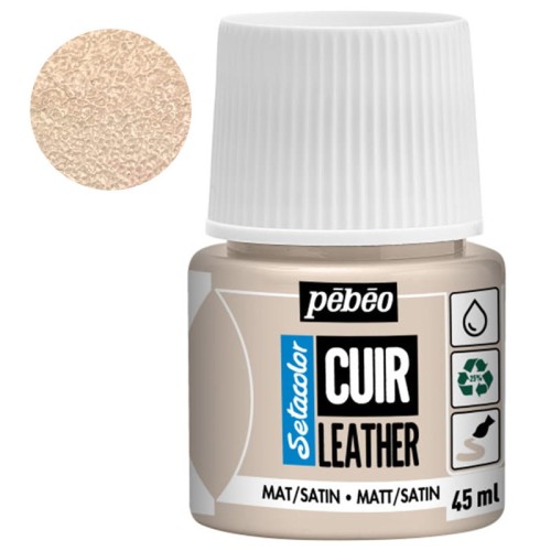 Farba do skóry Setacolor Leather Pebeo 45 ml - 19 Pink beige