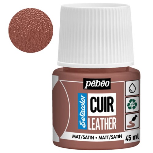 Farba do skóry Setacolor Leather Pebeo 45 ml - 20 Terracotta