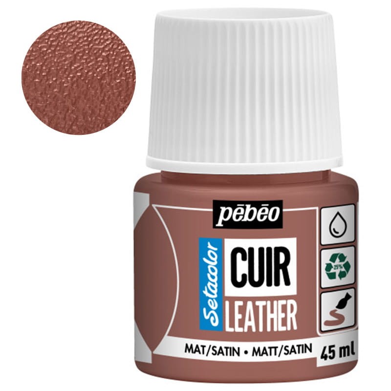 Farba do skóry Setacolor Leather Pebeo 45 ml - 20 Terracotta