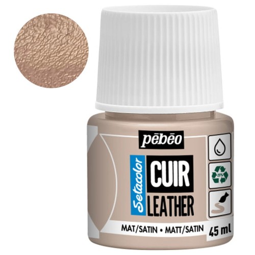 Farba do skóry Setacolor Leather Pebeo 45 ml - 21 Taupe