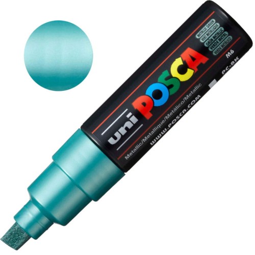 Marker POSCA PC-8K 8.0 mm Metallic green