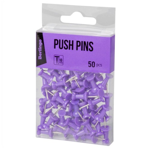Pinezki Berlingo 50 szt. - fioletowe