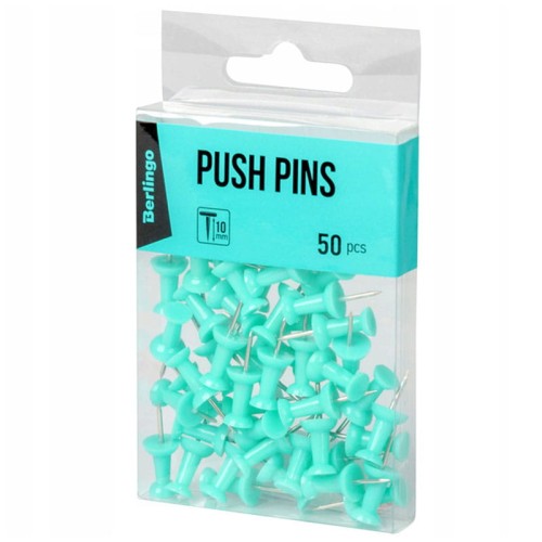 Pinezki Berlingo 50 szt. - niebieskie