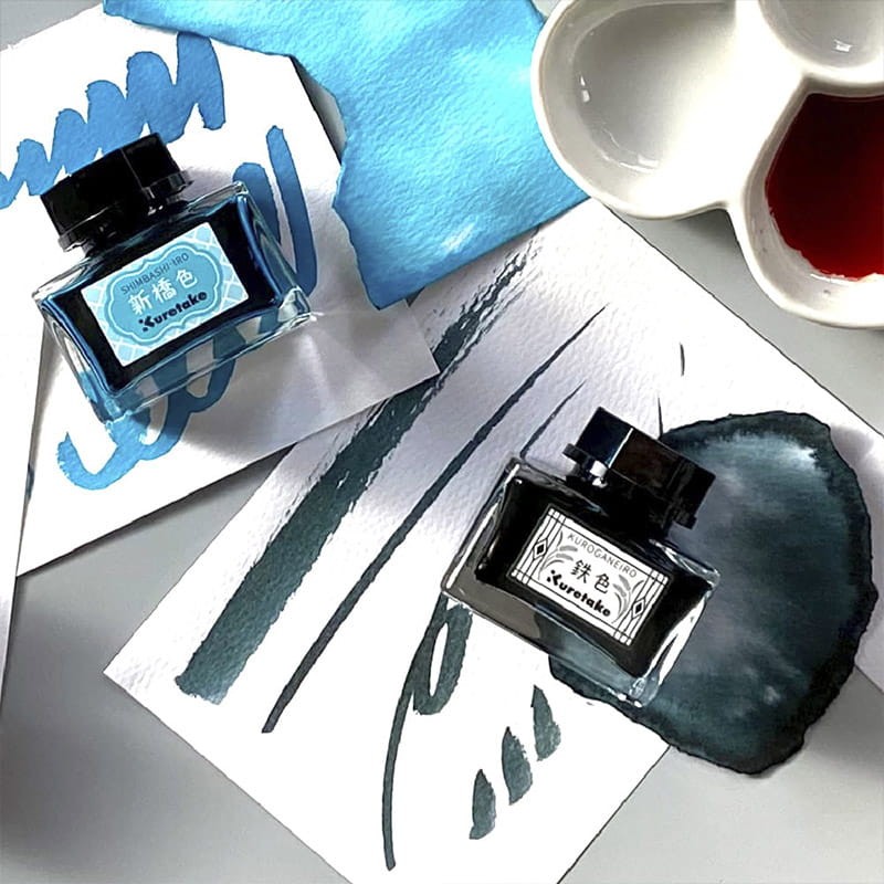 Atrament Kuretake Meiji No Iro 21 ml - 534 kuroganeiro 05