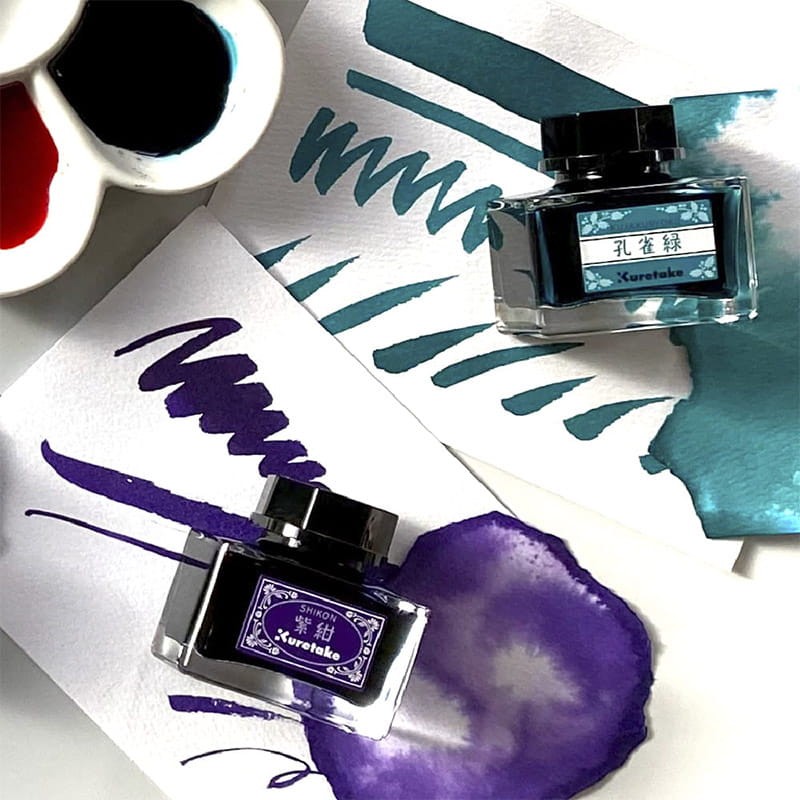 Atrament Kuretake Meiji No Iro 21 ml - 536 shikon 06