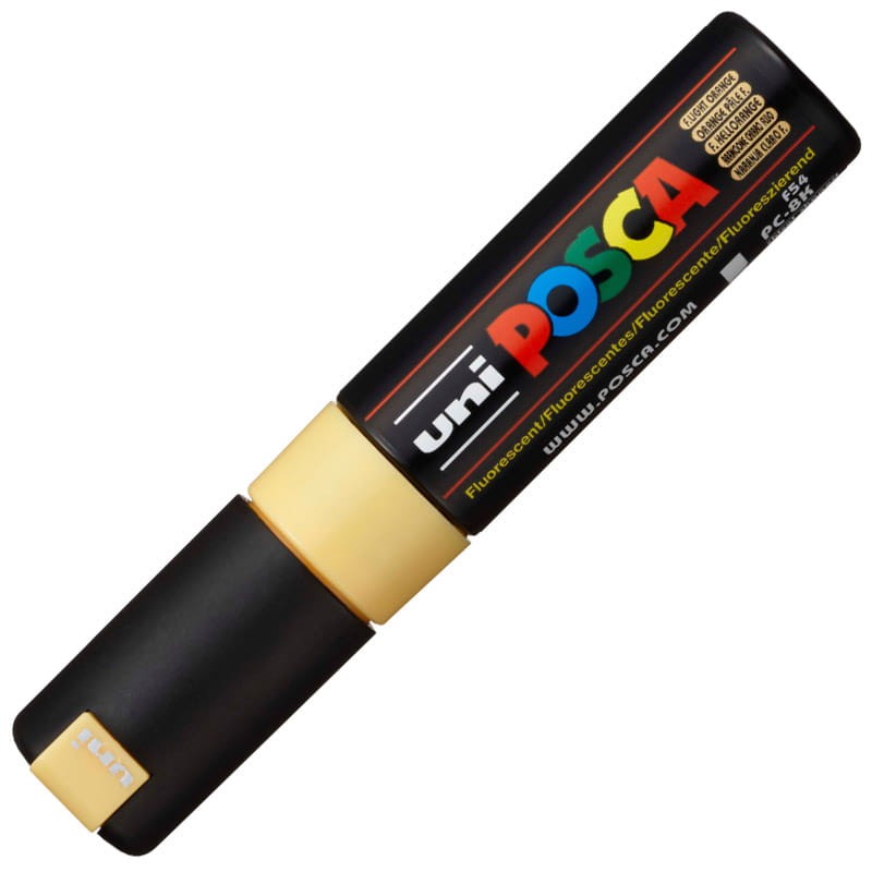Marker POSCA PC-8K F54 Fluo Light Orange
