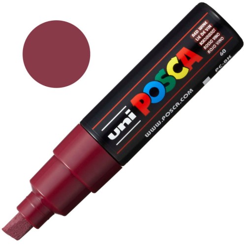Marker POSCA PC-8K 8.0 mm Red Wine