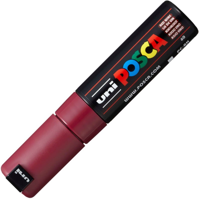 Marker POSCA PC-8K 60 Red Wine