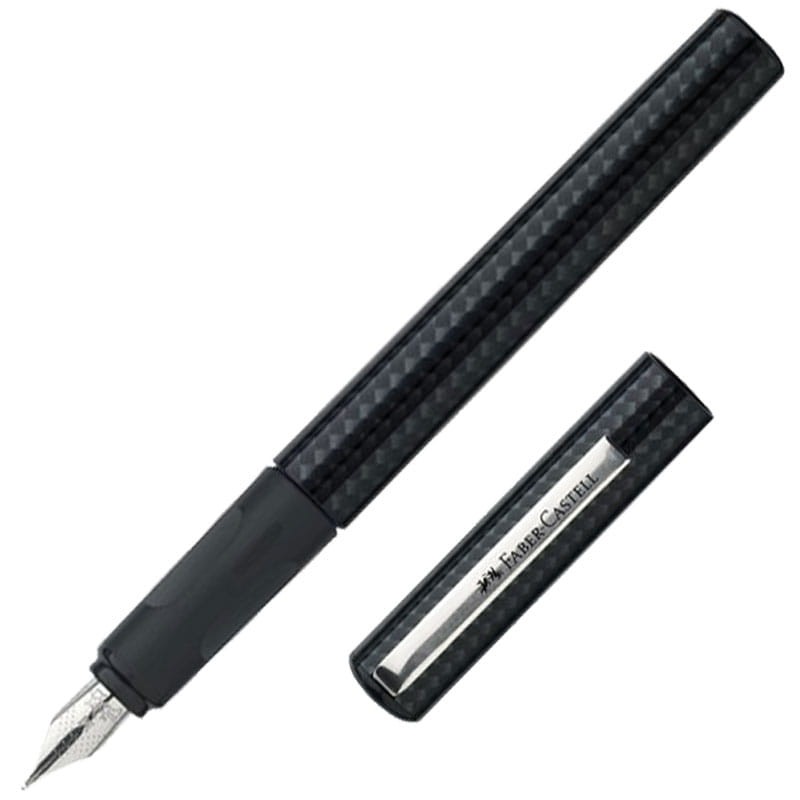Pióro wieczne School Faber-Castell czarne + naboje