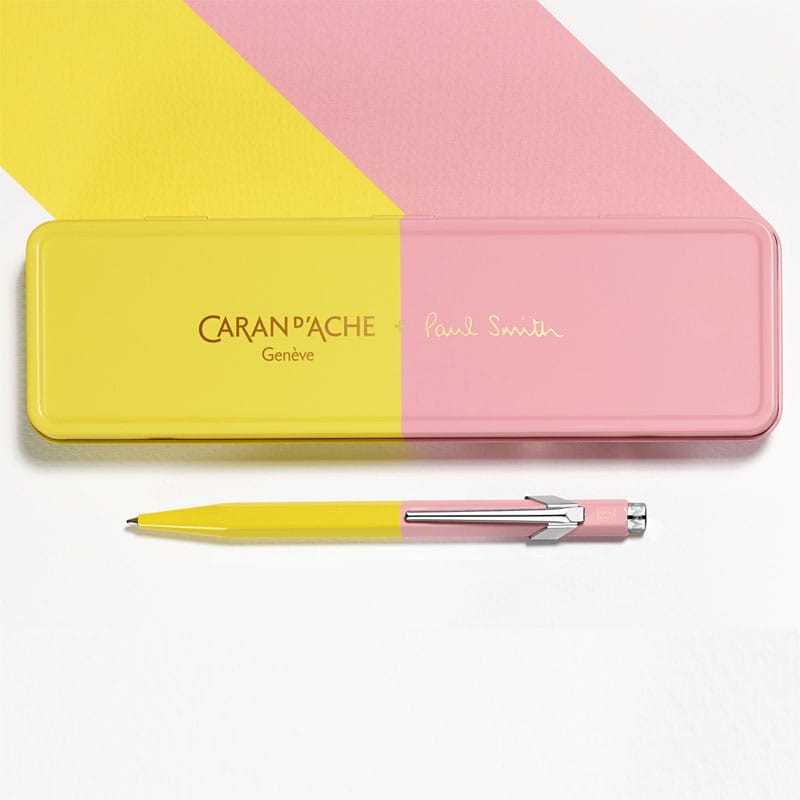 Długopis 849 Caran d'Ache + Paul Smith - Chartreuse rose
