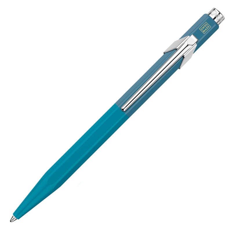 Długopis 849 Caran d'Ache + Paul Smith - Cyan steel
