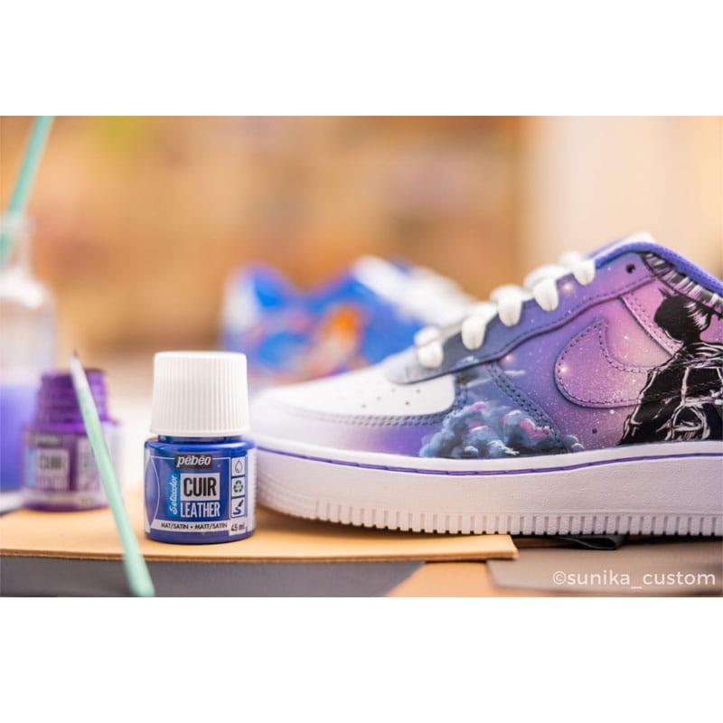 Farba do skóry Setacolor Leather Pebeo 45 ml - 44 Duochrome yellow violet