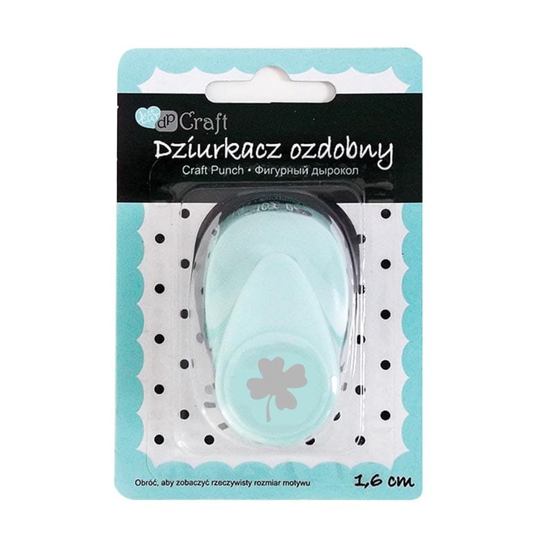 Dziurkacz ozdobny DP Craft 1.6 cm - koniczyna 2