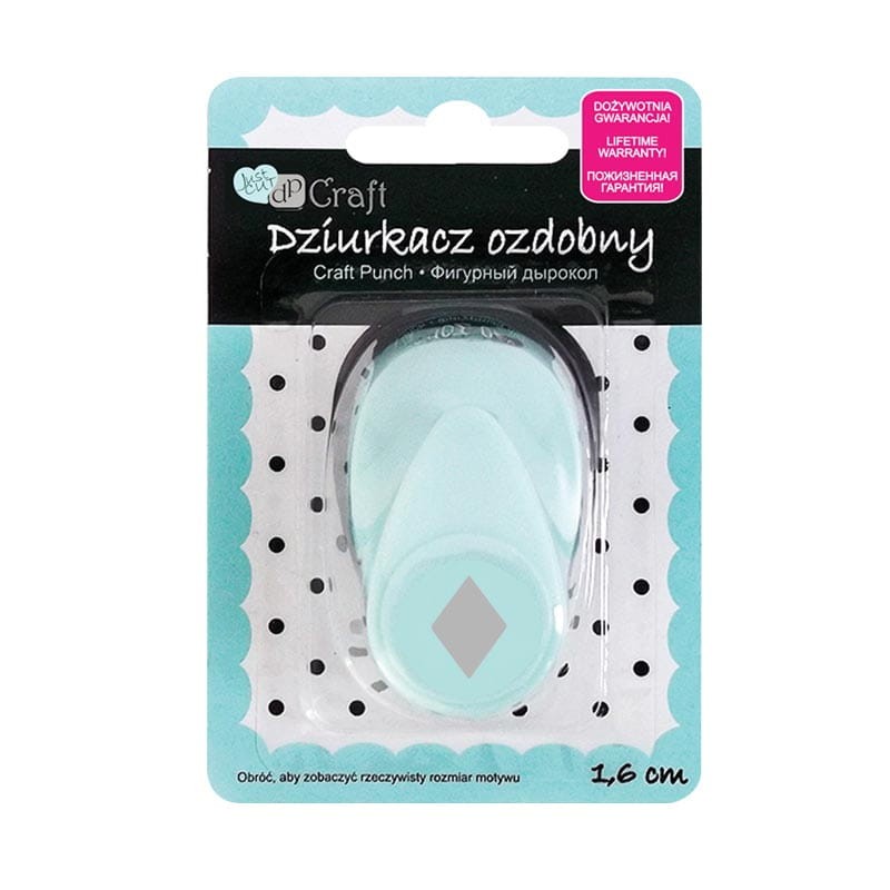 Dziurkacz ozdobny DP Craft 1.6 cm - diament